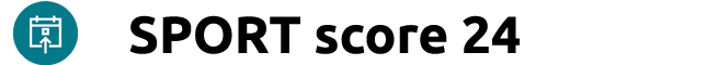 logo mobilnej aplikácie SPORT score 24